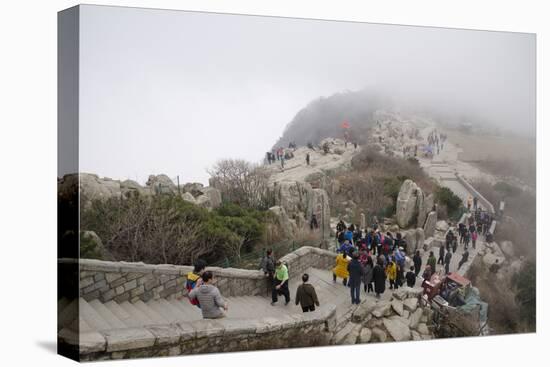 Mount Taishan, UNESCO World Heritage Site, Taian, Shandong province, China, Asia-Michael Snell-Premier Image Canvas