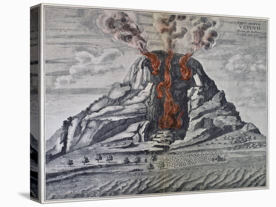 Mount Vesuvius, 1665-null-Premier Image Canvas