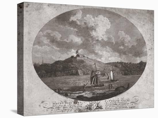 'Mount Wise Fort, Plymouth Dock.', 1780-Benjamin Thomas Pouncy-Premier Image Canvas
