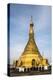 Mount Zwegabin Monastery's Gold Stupa, Hpa An, Kayin State (Karen State), Myanmar (Burma), Asia-Matthew Williams-Ellis-Premier Image Canvas