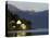 Mountain and Houses Reflecting in Fjord Waters, Norway-Michele Molinari-Premier Image Canvas