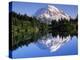 Mountain and Reflection-John Luke-Premier Image Canvas