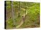 Mountain Biking at Brown County State Park in Indiana, Usa-Chuck Haney-Premier Image Canvas