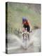 Mountain Biking, Boulder, Colorado, USA-Lee Kopfler-Premier Image Canvas