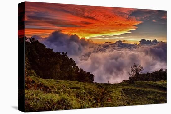 Mountain Cloud Sunset-Larry Malvin-Premier Image Canvas