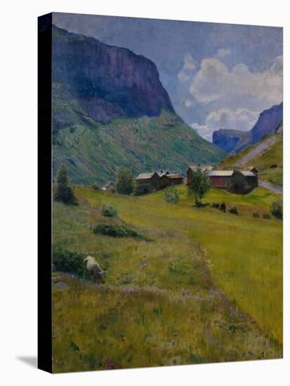 Mountain farm, 1921-Harriet Backer-Premier Image Canvas