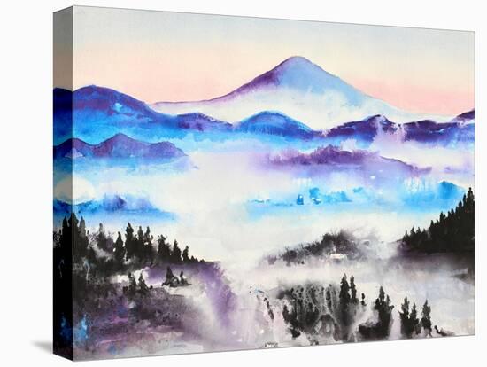 Mountain Mist Landscape-Michelle Faber-Premier Image Canvas