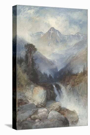Mountain of the Holy Cross, 1890-Thomas Moran-Premier Image Canvas