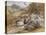 Mountain Pass at Bettws-Y-Coed, 1851-David Cox-Premier Image Canvas