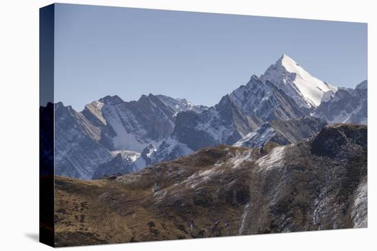 Mountain pass near Huanglong, Sichuan province, China, Asia-Michael Snell-Premier Image Canvas