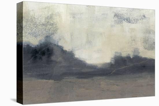 Mountain Silhouette II-Jennifer Goldberger-Stretched Canvas