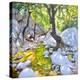 Mountain stream,Lefkas,Greece, 2009-Andrew Macara-Premier Image Canvas