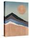 Mountain Sunset-Otto Gibb-Stretched Canvas