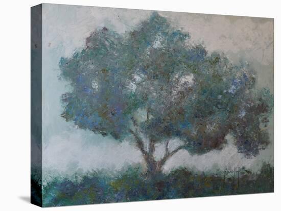 Mountain Top Tree-Joseph Marshal Foster-Stretched Canvas