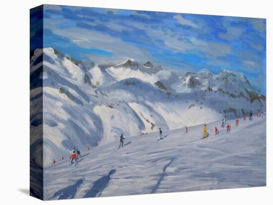 Mountain Tops, Tignes, 2009-Andrew Macara-Premier Image Canvas