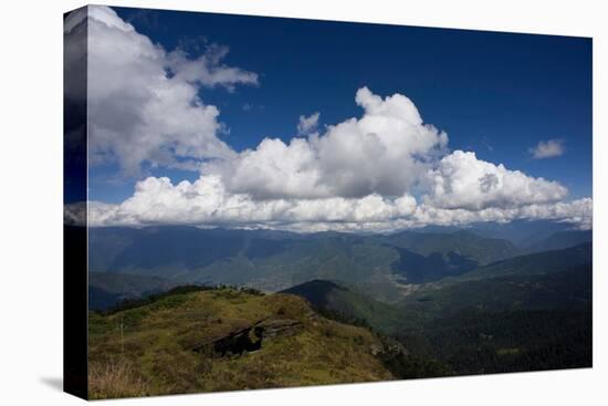 Mountain View, Bhutan (Photo)-null-Premier Image Canvas