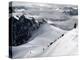 Mountaineers and Climbers, Mont Blanc Range, French Alps, France, Europe-Richardson Peter-Premier Image Canvas