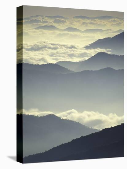 Mountains and Clouds, Tennessee, USA-Adam Jones-Premier Image Canvas