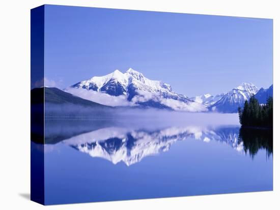 Mountains and Lake McDonald-Steve Terrill-Premier Image Canvas