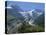 Mountains of the Haute-Alpes, Viewed from the Col De Galibier, 2704M, in the Alps, Provence, France-David Hughes-Premier Image Canvas