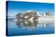 Mountains reflecting in glassy water of Hope Bay, Antarctica, Polar Regions-Michael Runkel-Premier Image Canvas