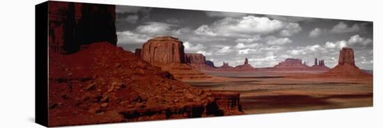 Mountains, West Coast, Monument Valley, Arizona, USA-null-Premier Image Canvas