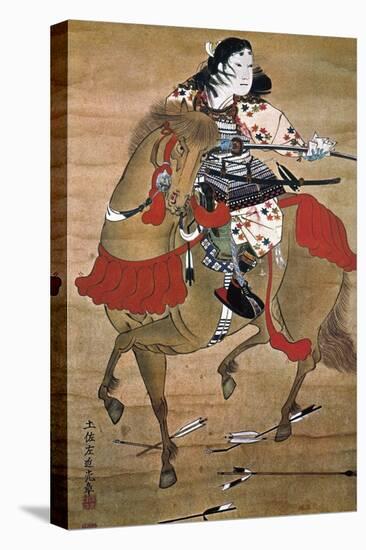 Mounted Samurai-null-Premier Image Canvas