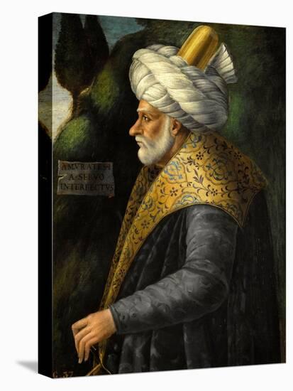 Mourad Ier - Portrait of Sultan Murad I (1326-1389) Par Anonymous, 17Th Century - Oil on Canvas, 10-Anonymous Anonymous-Premier Image Canvas