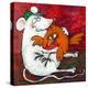 Mouse and Robin-Maylee Christie-Premier Image Canvas