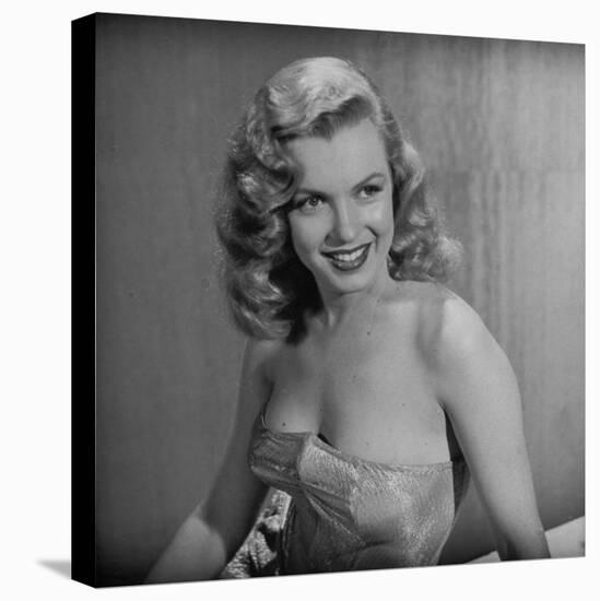 Movie Starlet Marilyn Monroe Posing in Studio-J^ R^ Eyerman-Premier Image Canvas