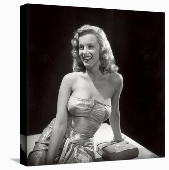 Movie Starlet Marilyn Monroe Posing in Studio-J^ R^ Eyerman-Premier Image Canvas