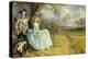 Mr and Mrs Andrews, about 1750-Thomas Gainsborough-Premier Image Canvas