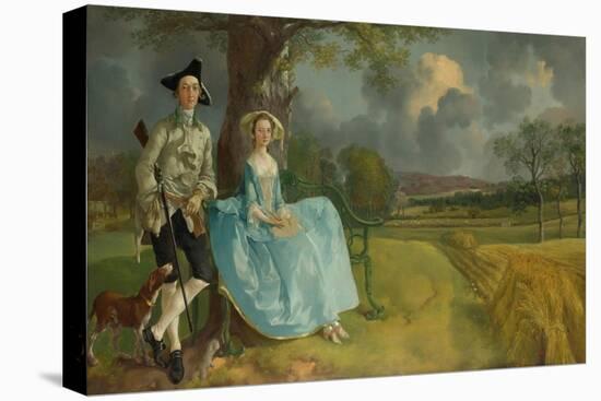 Mr And Mrs Andrews-Thomas Gainsborough-Premier Image Canvas