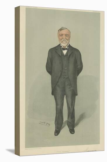 Mr Andrew Carnegie-Sir Leslie Ward-Premier Image Canvas