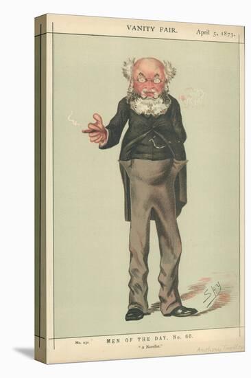 Mr Anthony Trollope, a Novelist, 5 April 1873, Vanity Fair Cartoon-Carlo Pellegrini-Premier Image Canvas