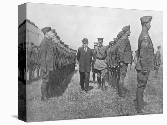 'Mr. Asquith inspecting the Royal Flying Corps', 1915-Unknown-Premier Image Canvas