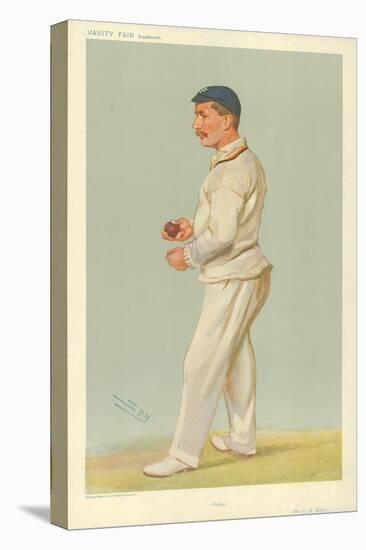 Mr C M Wells, Father, 10 July 1907, Vanity Fair Cartoon-Sir Leslie Ward-Premier Image Canvas