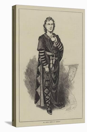 Mr Edwin Booth as Hamlet-null-Premier Image Canvas