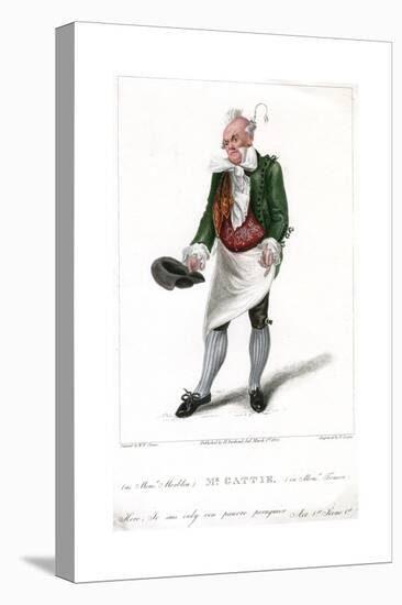 Mr Gattie as Monsieur Morbleu in Monsieur Tonson, 1822-R Cooper-Premier Image Canvas