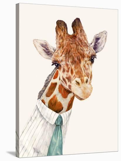 Mr. Giraffe-Animal Crew-Stretched Canvas