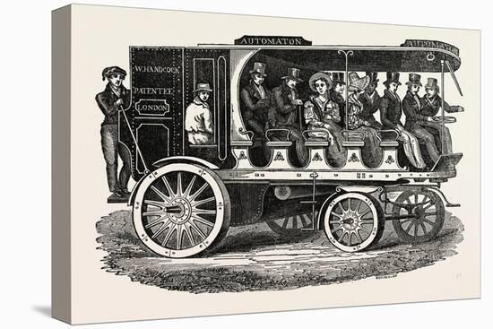 Mr. Hancock's Last New Steam Carriage, Automaton-null-Premier Image Canvas