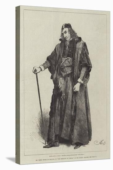 Mr Henry Irving as Shylock, in The Merchant of Venice, at the Lyceum Theatre-Frederick Barnard-Premier Image Canvas
