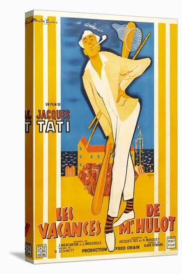 Mr. Hulot's Holiday-null-Stretched Canvas