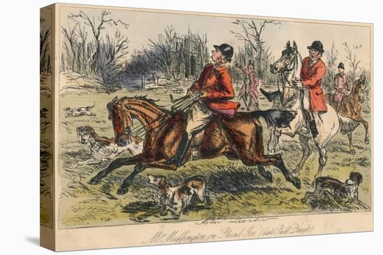 Mr Muffington on Placid Joe (Late Pull Devil), 1865-John Leech-Premier Image Canvas