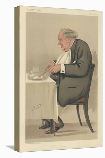 Mr P T Barnum-Sir Leslie Ward-Premier Image Canvas