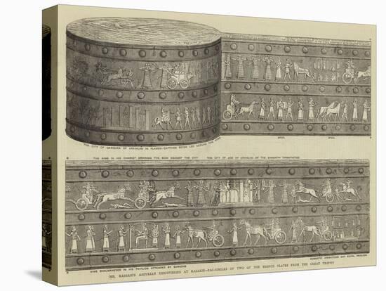 Mr Rassam's Assyrian Discoveries at Kalakh-null-Premier Image Canvas
