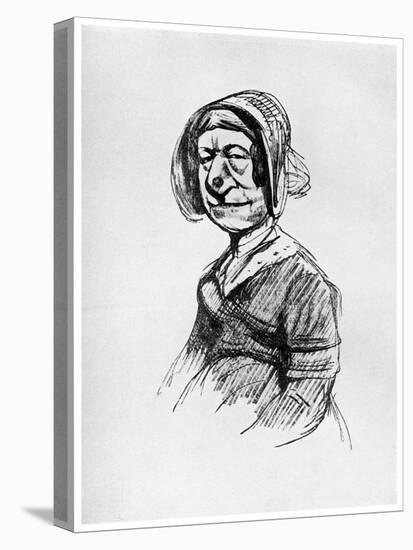 Mrs Grundy': Portrait of a Londoner, 19th Century-Gustave Doré-Premier Image Canvas