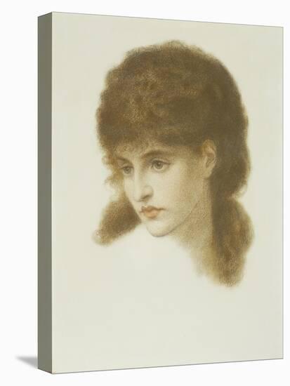 Mrs. Mary Zambaco Nee Mary Cassavetti-Dante Gabriel Rossetti-Premier Image Canvas