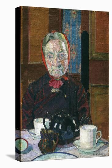 Mrs Mounter at the Breakfast Table-Harold Gilman-Premier Image Canvas