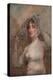 Mrs Perez Morton (1759-1846), C.1802 (Oil on Canvas)-Gilbert Stuart-Premier Image Canvas